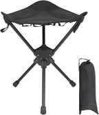 Folding Stool Swivel Slacker Chair Adjustable with Storage Bag | Folding Stool Swivel Slacker Chair Adjustable With Storage Bag Fold Up Fishing Rest For Camping BBQ Beach Garden