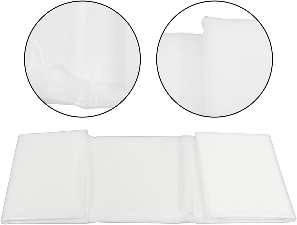 16 x 25FT Greenhouse Plastic Sheeting, 6 Mil Heavy Duty Clear Polyethylene Film, Covering for Gardening, Farming