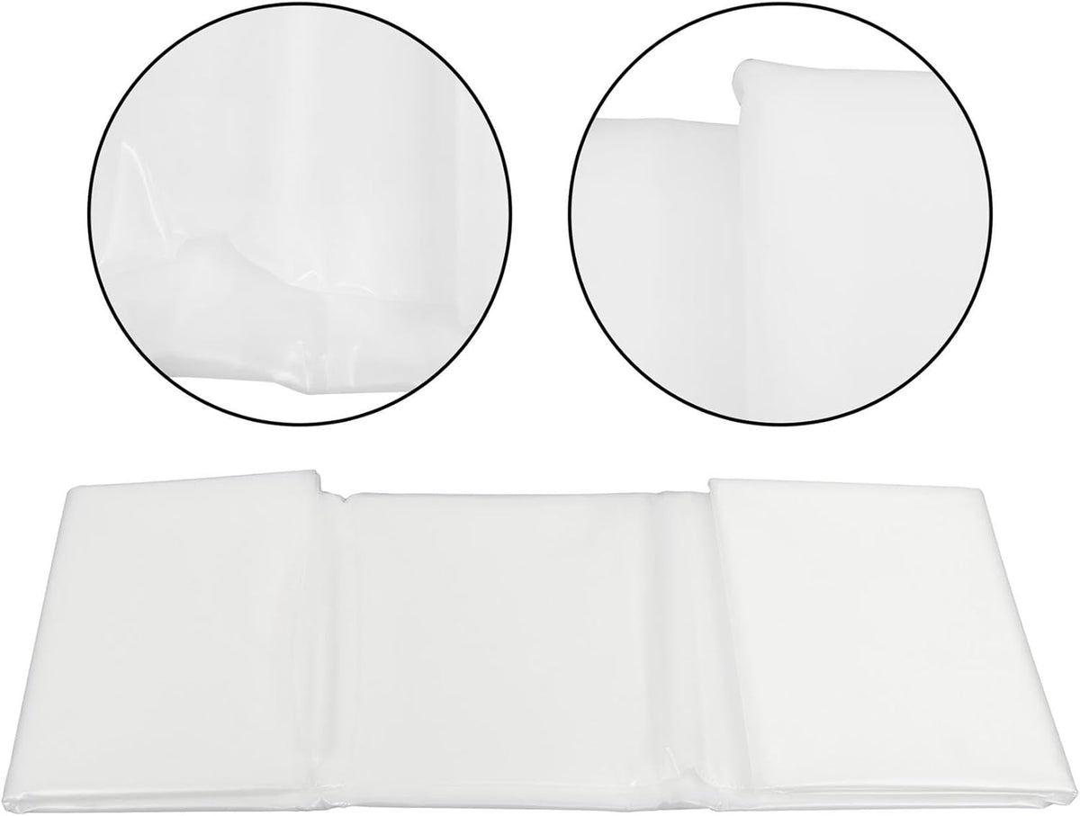 16 x 25FT Greenhouse Plastic Sheeting, 6 Mil Heavy Duty Clear Polyethylene Film, Covering for Gardening, Farming