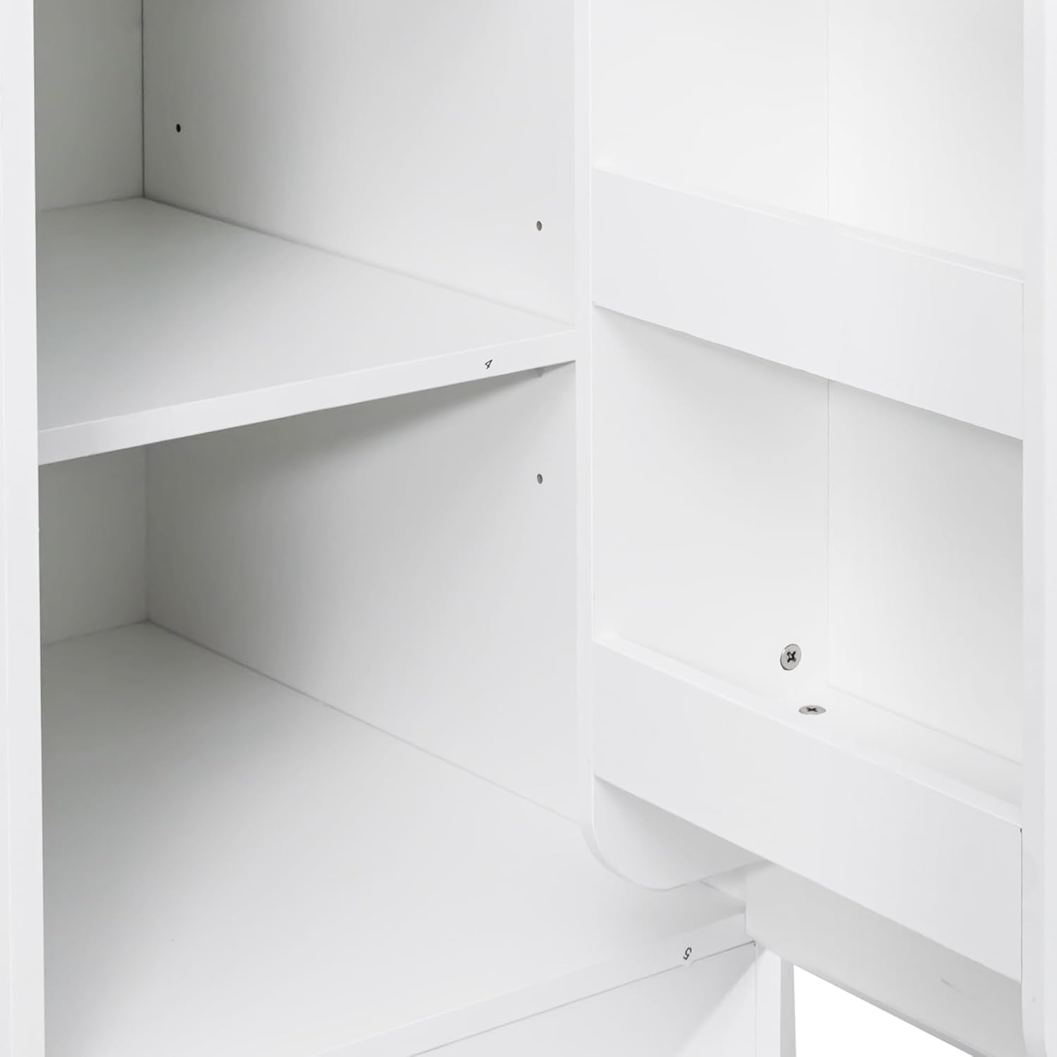 Kitchen Pantry Cabinet, 70.9" Tall Pantry Storage Cabinet with Doors, 3 Drawers, Shelves and Right-Side Door Racks, Freestanding Kitchen Storage Cabinet for Kitchen and Home, White