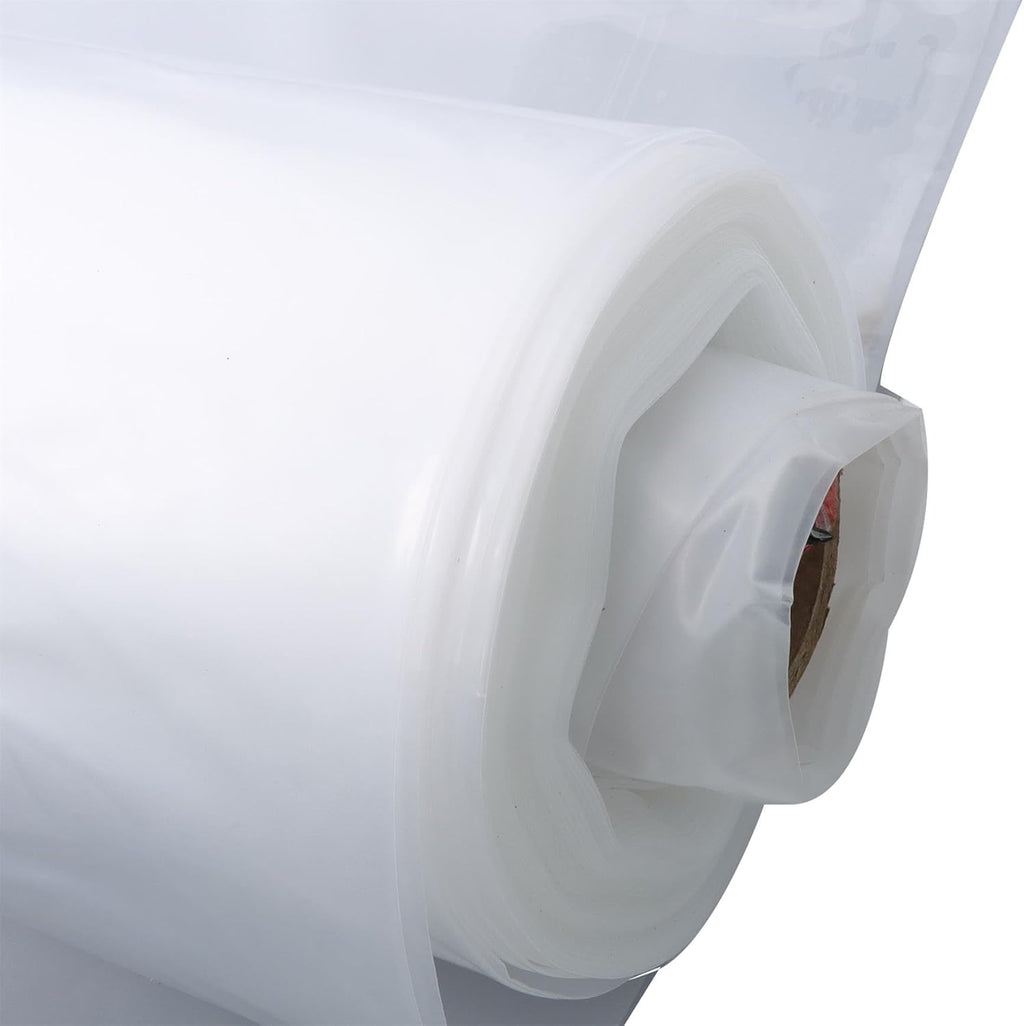 24 x 100FT Greenhouse Plastic Sheeting, 6 Mil Heavy Duty Clear Polyethylene Film, Covering for Gardening, Farming