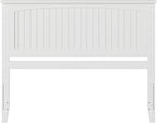 AFI, Nantucket Queen Solid Wood Panel Headboard, White