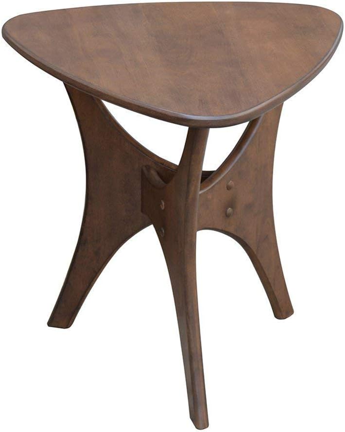 INK+IVY Blaze Accent Tables - Wood Side Table - Pecan, Mid-Century Modern Style End Tables - 1 Piece Small Tables For Living Room