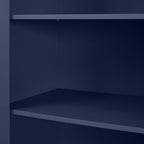 Crosley Furniture Savannah Tall Pantry Storage Cabinet with Shelves, Kitchen, Dining, or Laundry Room, Navy