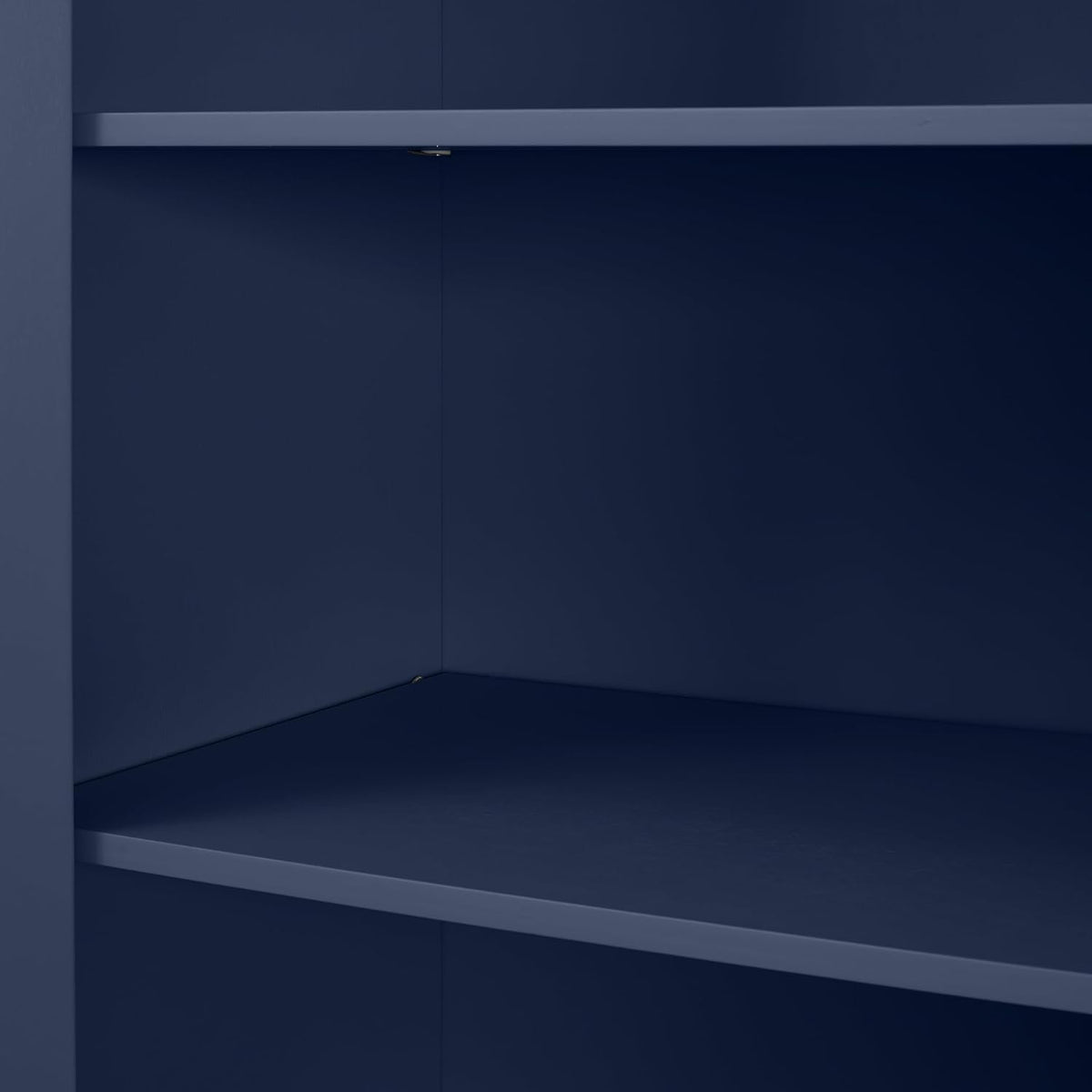 Crosley Furniture Savannah Tall Pantry Storage Cabinet with Shelves, Kitchen, Dining, or Laundry Room, Navy
