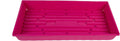 SUNPACK 10" x 20" Mega Plastic Seed Starting Tray, Magenta, 2.5" - No Drainage Holes, Ideal for Greenhouses or Indoor Gardening - Made of Thick, Strong Plastic