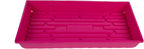 SUNPACK 10" x 20" Mega Plastic Seed Starting Tray, Magenta, 2.5" (Pack of 10) - No Drainage Holes, Ideal for Greenhouses or Indoor Gardening - Made of Thick, Strong Plastic