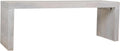 East at Main Karson Solid Wood Bench – Mango Wood Dining Bench or End of Bed Bench, Light Natural Finish, Entryway Bench for Bedroom, Living Room, or Hallway
