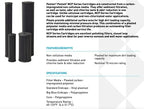 Pentair Pentek NCP-BB Big Blue Carbon Water Filter, 10-Inch, Whole House Non-Cellulose Carbon Impregnated Pleated Filter Cartridge, 10" x 4.5", 10 Micron