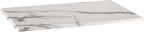 HBS 30" x 48" White Marble, Indoor/Outdoor All-Season EnduroTop Table Top