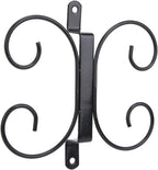 Wall Mounted Wine Glass Rack, Elegant Upside Down Holder with Space Saving Design for Kitchen Bar Decor Iron Material Black White