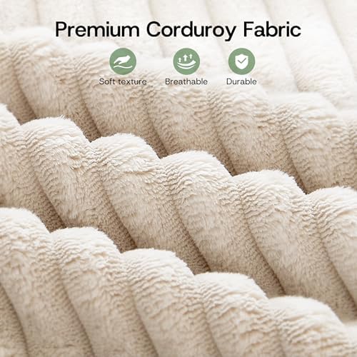 Convertible 4-in-1 Folding Sofa Bed Sleeper Chair Couch Foldable Chaise Lounger & Mattress Pocket Coils+Foam Fill Medium Support, No Assembly for Living Room/Bedroom, Twin Beige