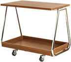 Mobile Side Table Mobile Sofa Side Table Modern Minimalist Trolley Wheeled Storage Rack Living Room Corner