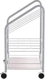 Safco 12 Compartment Tubular Steel Wire Mobile Roll File |100lbs Total Load Capacity | Easy Visibility & Access | Storage Home, Office & Classroom