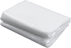 25 x 50FT Greenhouse Plastic Sheeting, 6 Mil Heavy Duty Clear Polyethylene Film, Covering for Gardening, Farming