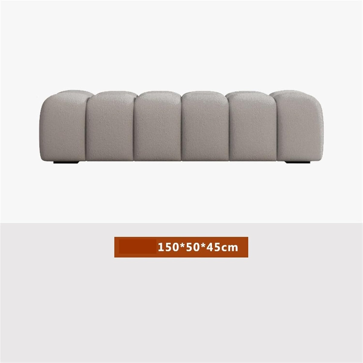 Modern Fabric Bed end Bench Long Bedroom Dressing Room Sofa Entryway(XL)