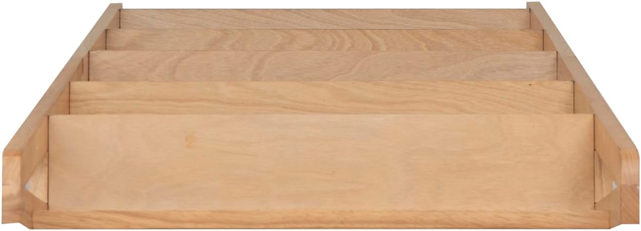 Linon Melissa Natural Wooden Five Shelf Ladder Bookcase