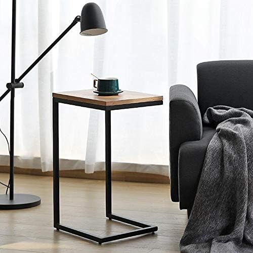 Telephone Table, C-Shaped Sofa Side Table,Nightstand,Living Room Telephone Tables,Coffee Laptop (