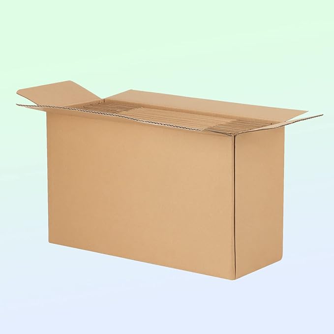 MEBRUDY 4x4x2 Inches Shipping Boxes Pack of 50, Small Corrugated Cardboard Box for Mailing Packing Literature Mailer