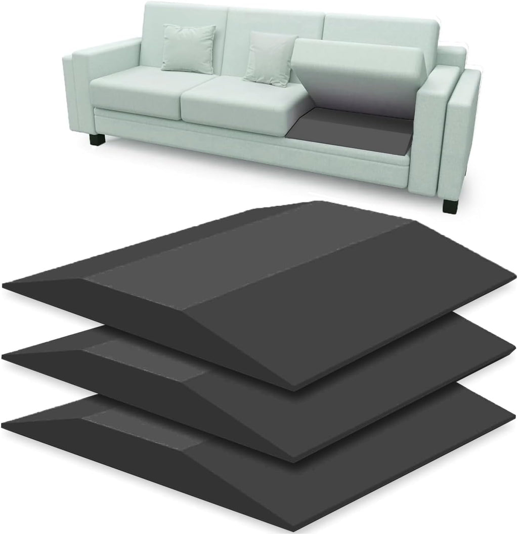 Sofa Couch Cushion Support, Black, Set of 3 | Sagging Sofas Repair