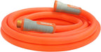 YAMATIC Heavy Duty Garden Hose 5/8 in x 15 ft with Swivel Fitting, Super Flexible Water Hose, All-weather, Lightweight, Burst 600 PSI