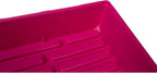 SUNPACK 10" x 20" Mega Plastic Seed Starting Tray, Magenta, 2.5" (Pack of 30) - No Drainage Holes, Ideal for Greenhouses or Indoor Gardening - Made of Thick, Strong Plastic