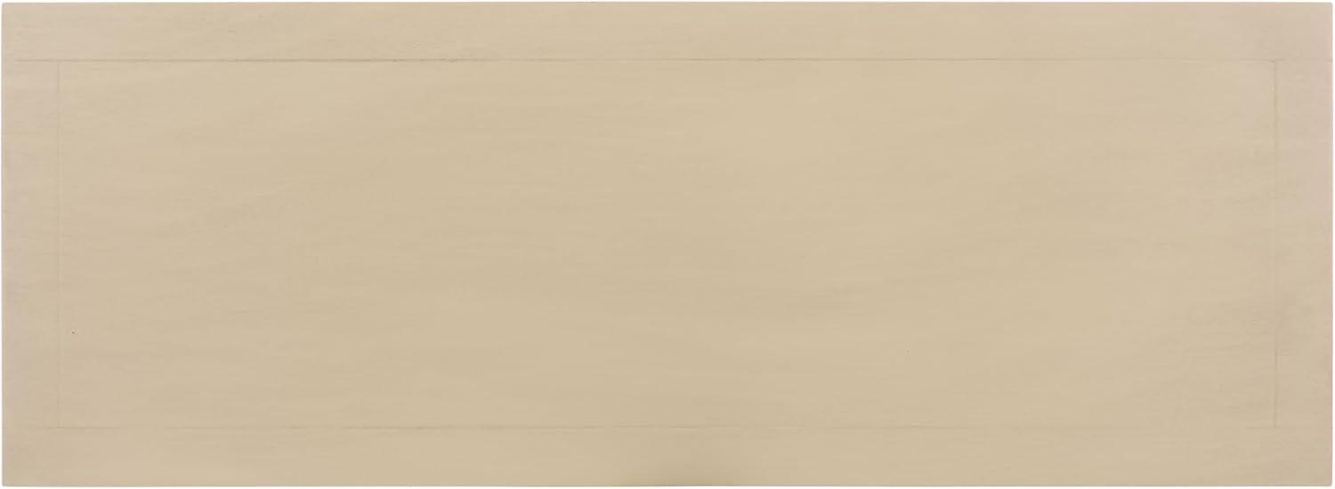 SAFAVIEH Home Collection – Damien Sand 6-Drawer Storage Bench, Mixed-Material Cottage Design, Fully Assembled (AMH5701G)