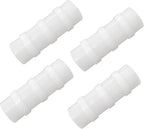 FDXGYH 20 Pcs Greenhouse Film Clamps ABS Snap ClampTube Clip Garden Buildings Tube Clip for 3/4" PVC Pipe（White）