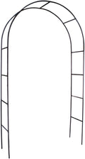 1. GO Steel Garden Arch, 7'8" High x 4'5" Wide, Garden Arbor for Various Climbing Plant, Outdoor Garden Lawn Backyard