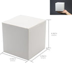 Oletx 25 Pcs White Paper Gift Boxes, Small Candy Boxes Bulk, 4x4x4 inch Gift Box with Lids, Goodie Treat Boxes for Party Favors, Birthday Gifts, Wedding Gifts