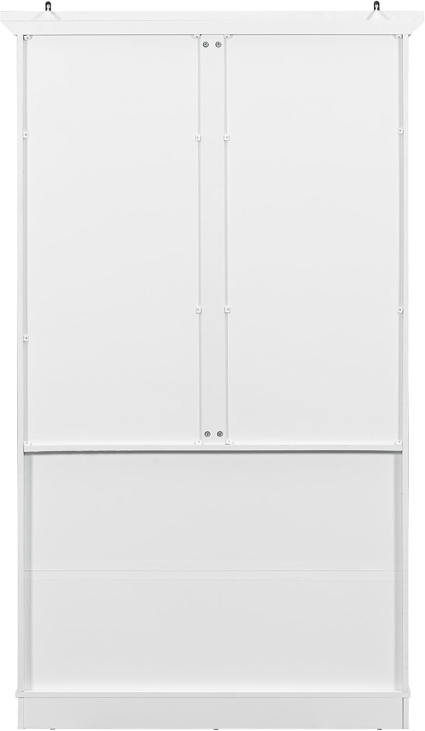 roomfitters 72" Kitchen Pantry Organizers and Storage Kitchen Cabinet, Hutch with Door Spice Racks and 6 Drawers, White