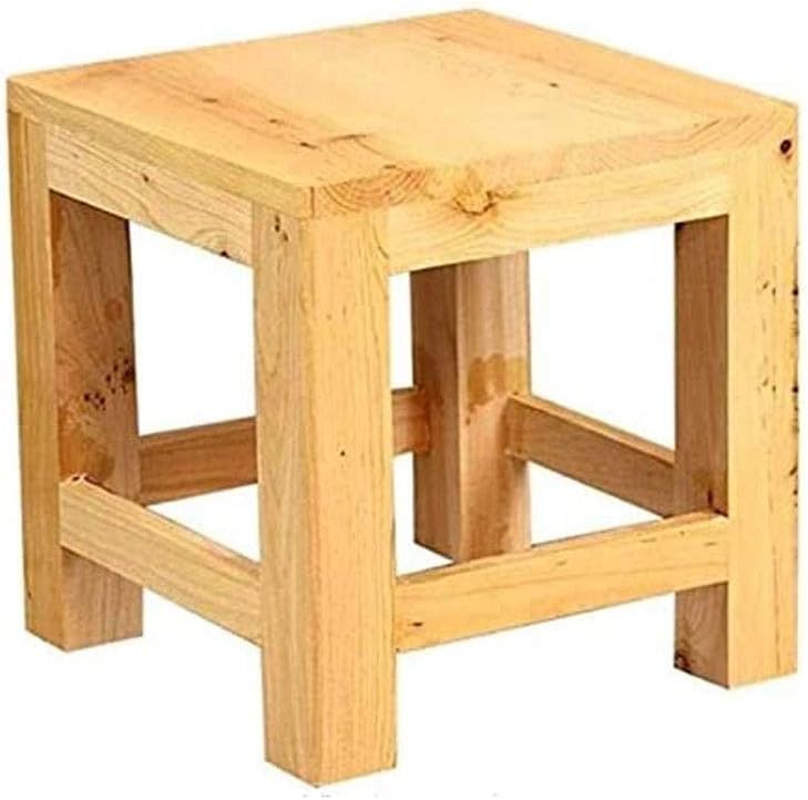 Footstool, Wooden Stool - Footstool Bathroom Non-Slip Light Footstool Coffee Table Stool