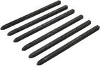 Sandbaggy Square Steel Concrete Form Stakes with Nail Holes - 5/8" Wide - Rust Resistant Coating - Removable, Reusable - Construction Grade Stakes (12 inch, 5)