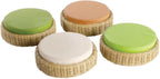 Kaplan Early Learning Washable Wicker Poufs - Set of 4