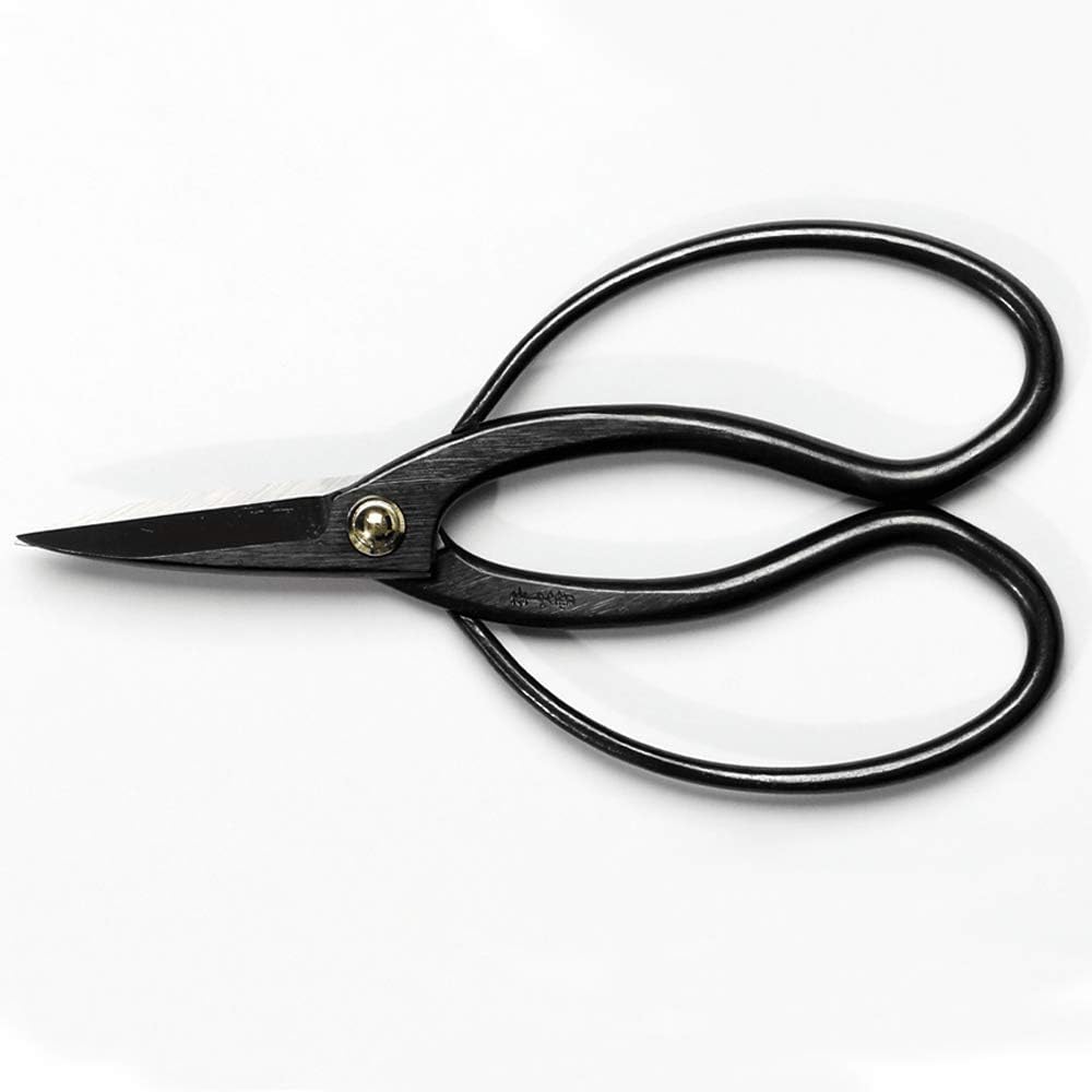 Wazakura Japanese Bonsai Tool Set MADE IN JAPAN, Bonsai Scissors 7inch(180mm) + Concave Branch Cutter 8inch(200mm), Essential Starter Kit