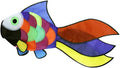 emma kites Cute Rainbow Fish Windsock Spinner Spiral 32-inch