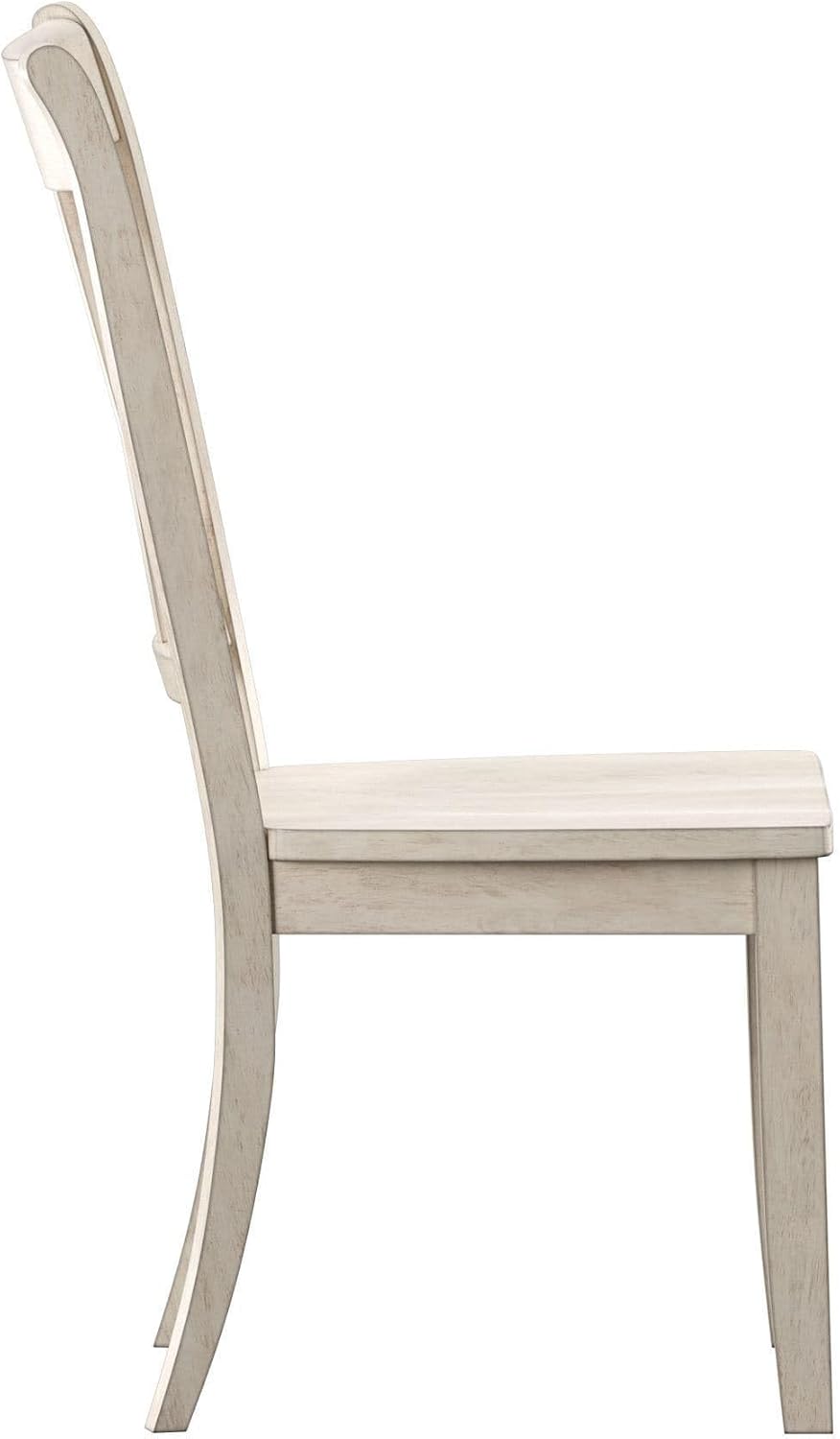 Inspire Q Eleanor X Back Wood Dining Chair (Set of 2) by Classic Dining Chairs Antique White Wood