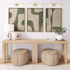 Plank+Beam Modern Console Table, 46 Inch, Blonde
