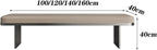 Modern Stainless Steel Footstool Household Sofa Bedside Stool Dining Chair High-Grade Shoeshine Bench Long Entryway(120 * 40 * 40cm)