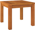 Patio Stools with Cushions 2 pcs 15.7"x15.7"x16.5" Solid Acacia Wood
