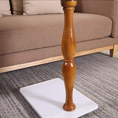 Telephone Table, Marble Sofa Side Table,Magazine Table,Telephone Table,Square Mobile Coffee Table(Color:White,Size:16.7311.6123.62in)