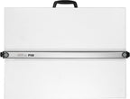 Pacific Arc Table Top Drawing Board with Parallel Bar, White, 30 inches by 42 inches