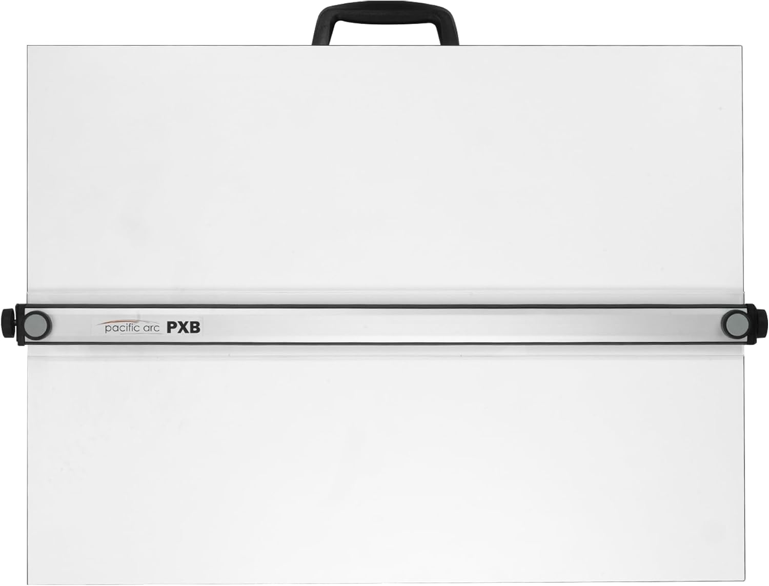 Pacific Arc Table Top Drawing Board with Parallel Bar, White, 30 inches by 42 inches