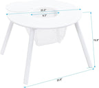Panel Table with 4 Chairs
