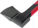 INTERTOOL Splitting Axe for Firewood 28” Maul Wood Splitter Ax Tool for Deeper Cuts, Chopping, Kindling, Camp, Survival - Shock Absorbing MAX Grip Handle, Sheath - HT08-0297