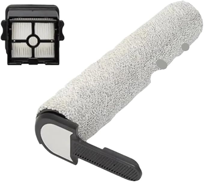 Main Roller Brush with Filters AC1,Compatible for Elite Floor Scrubber Wet Dry Vacuum Cleaner Accessories