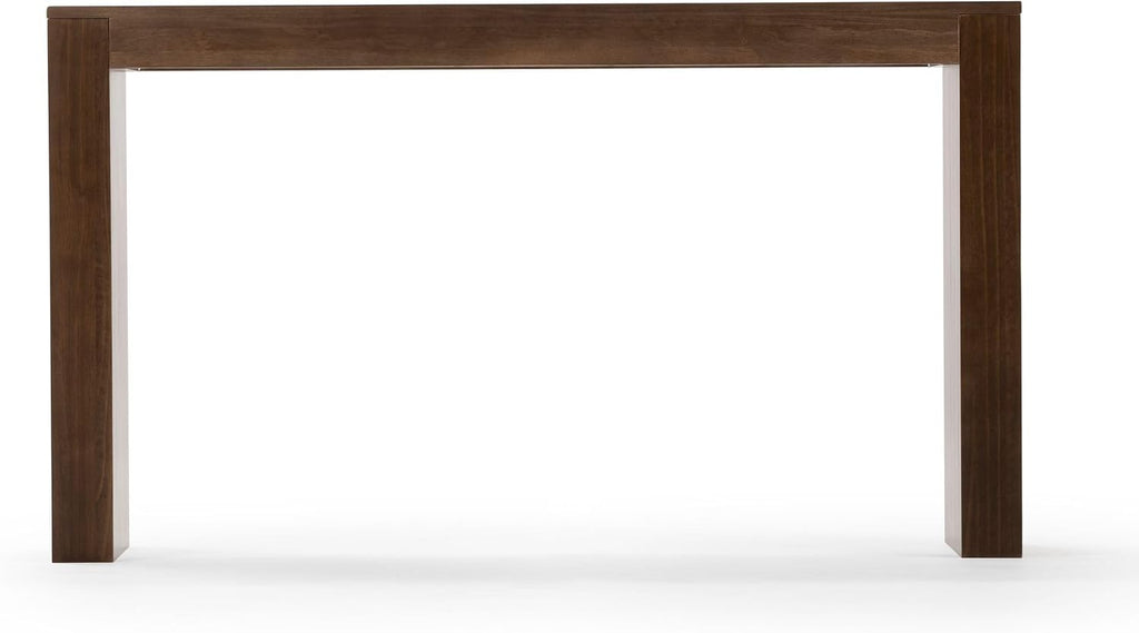 Plank+Beam Contour Console Table, 56 Inch, Walnut