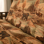 Kodiak Furniture Tucson Full Size Futon Set In Rustic Walnut Finish, Canadian