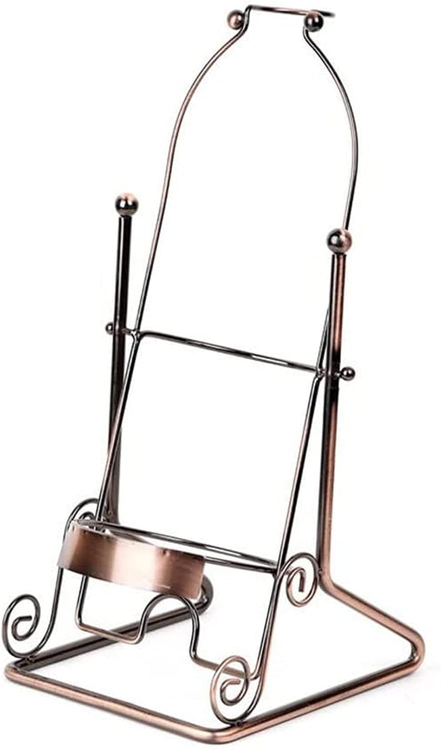 Stainless Steel 1.5L 3L 5L Large Retro Bottle Wine Holder for Home Decor (Size : 19 * 16 * 32cm)