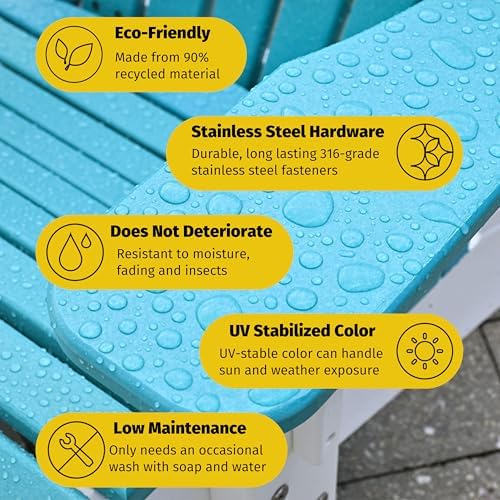 LuxCraft Plain Glider - 5' - Available in 14 Colors(Dove Grey on Slate)